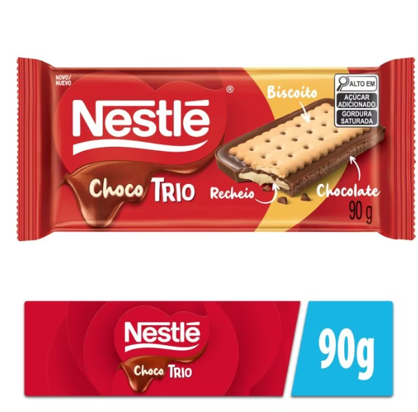 Nestle Choco Trio Amendoim 90g