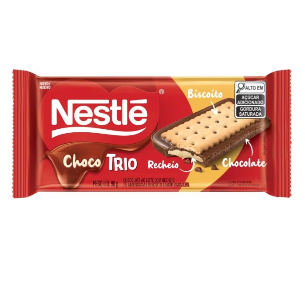 Nestle Choco Trio Amendoim 90g