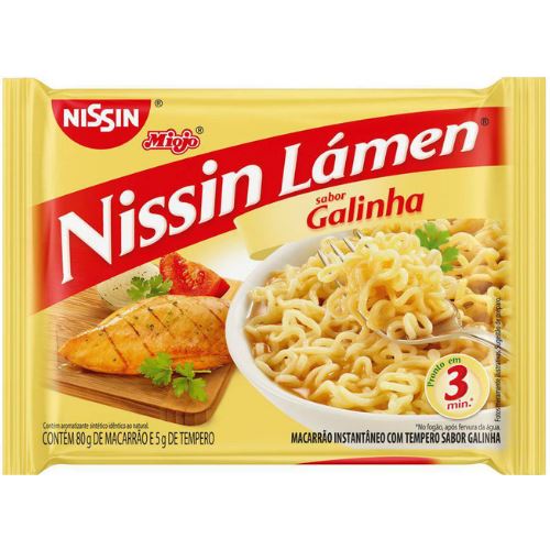 Nissin Miojo Lamen - Sabores