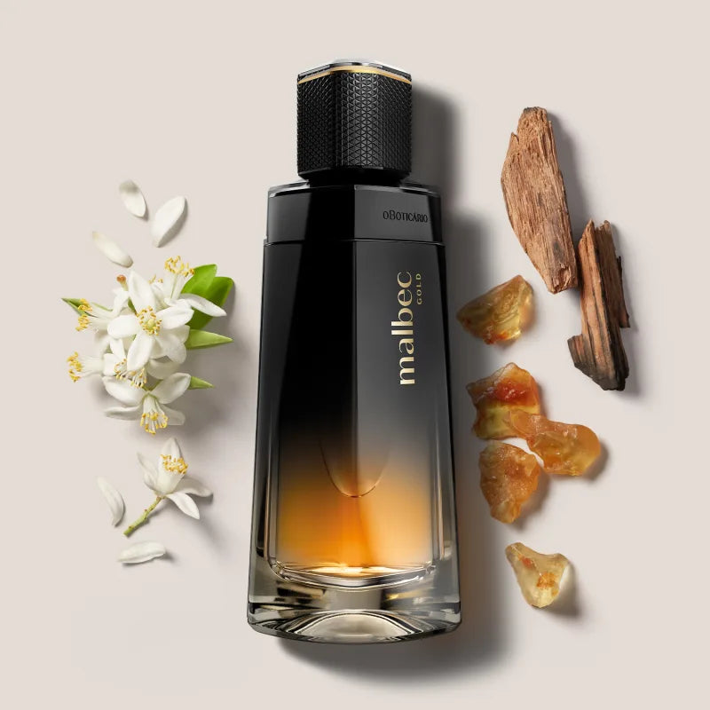 O Boticario Malbec Gold Eau de Toilette 100ml — Hi Brazil Market O Boticario Malbec Gold Eau de Toilette 100ml — Hi Brazil Market