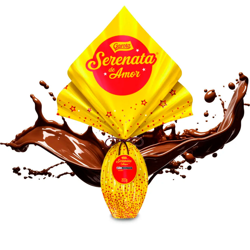 Garoto Ovo de Pascoa Serenata do Amor 217g