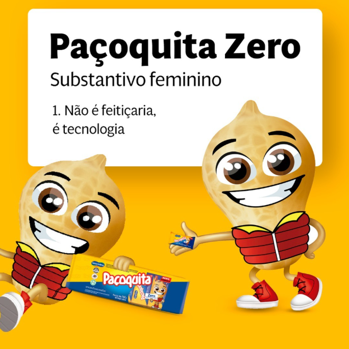 Santa Helena Pacoquita Zero 144g