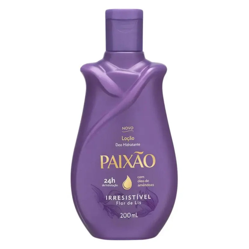 Paixao Creme Hidratante Irresistivel Flor de Lis 200ml