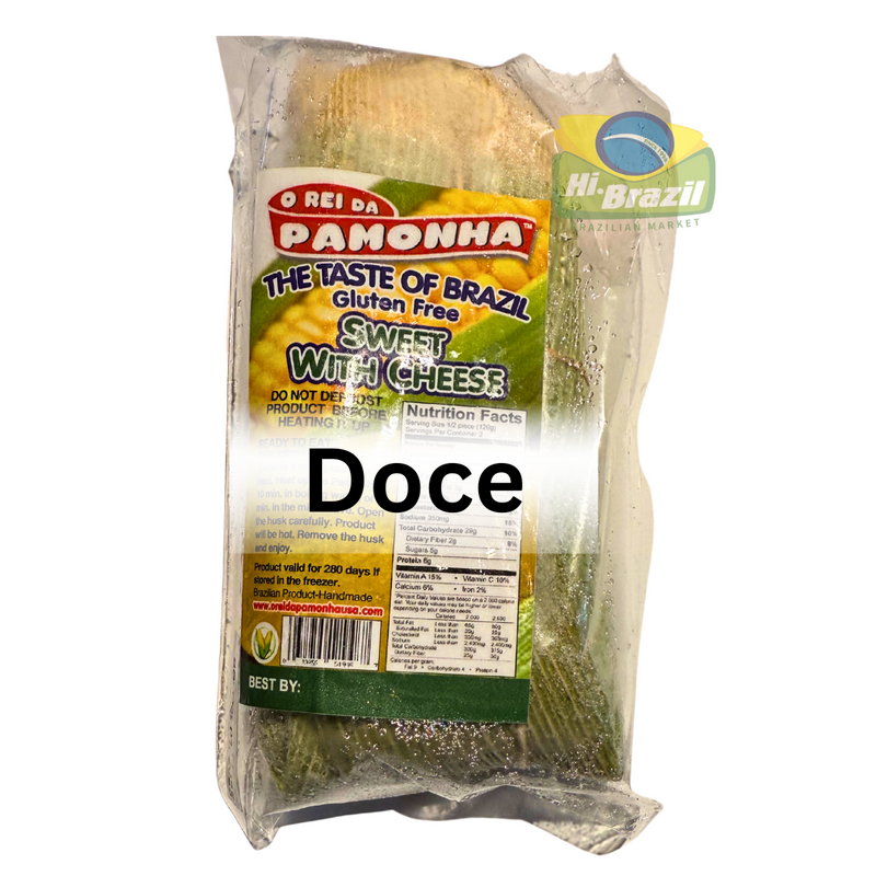 O Rei da Pamonha Pamonha Doce com queijo 1und