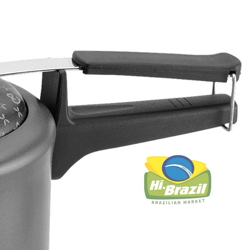 Panelux Panela de Pressao 7 Litros Magnific Grafite Antiaderente