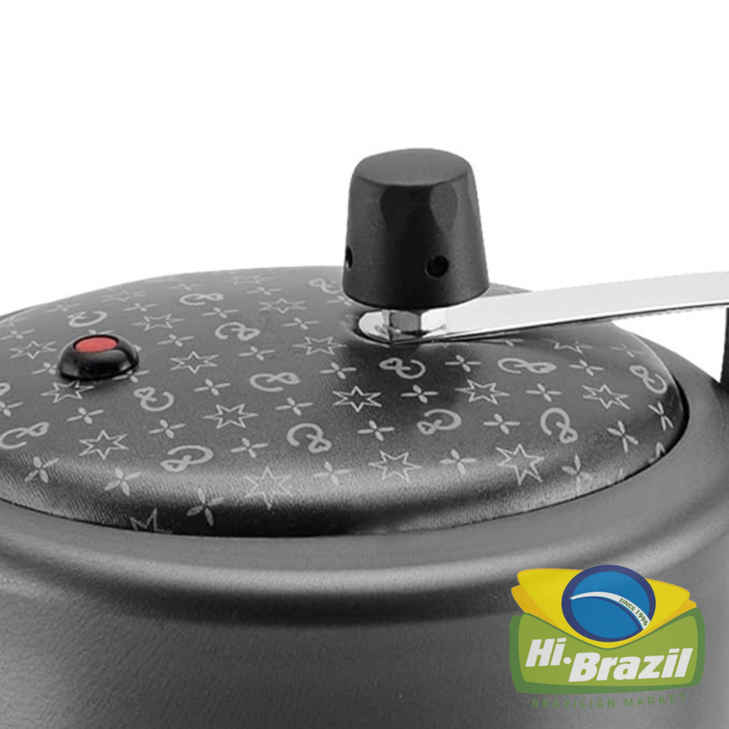 Panelux Panela de Pressao 7 Litros Magnific Grafite Antiaderente