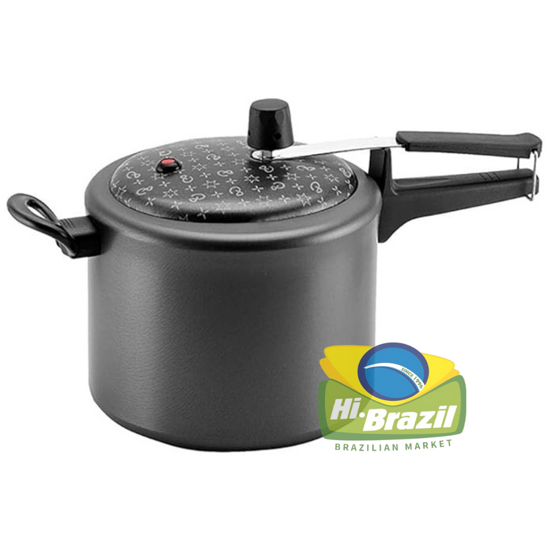 Panelux Panela de Pressao 7 Litros Magnific Grafite Antiaderente