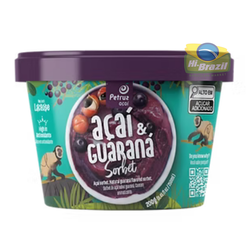 Petruz Acai and Guarana Sorbet 200g