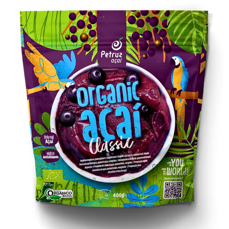 Petruz Polpa de Acai Organico Cassic 400g