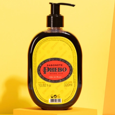 Phebo Sabonete Liquido Odor das Rosas 320ml
