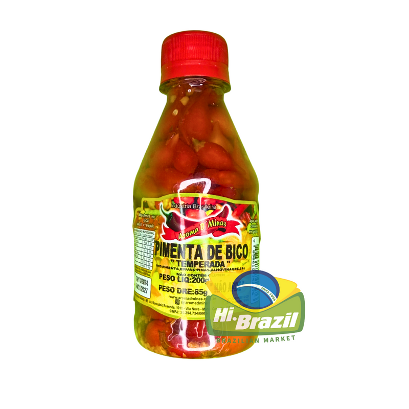 Aroma D Minas Pimenta Biquinho Temperada 200g liq