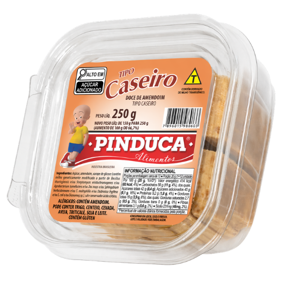 Pinduca Doce de Amendoim Tipo Caseiro 150g