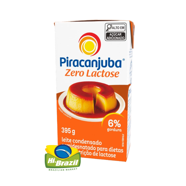 Piracanjuba Leite Condensado Zero Lactose 395g