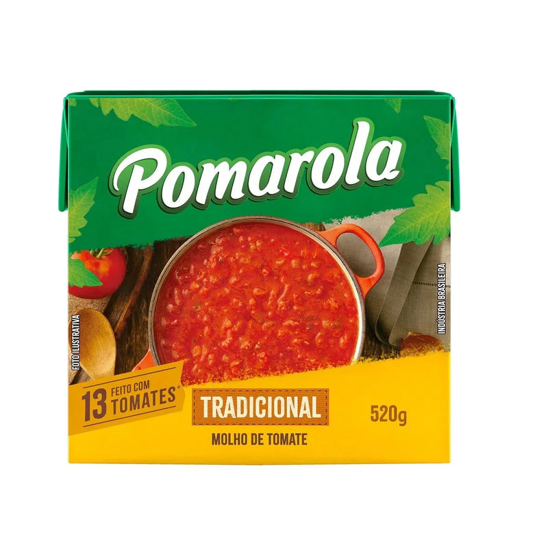 Pomarola Tomato Sauce Box 520g