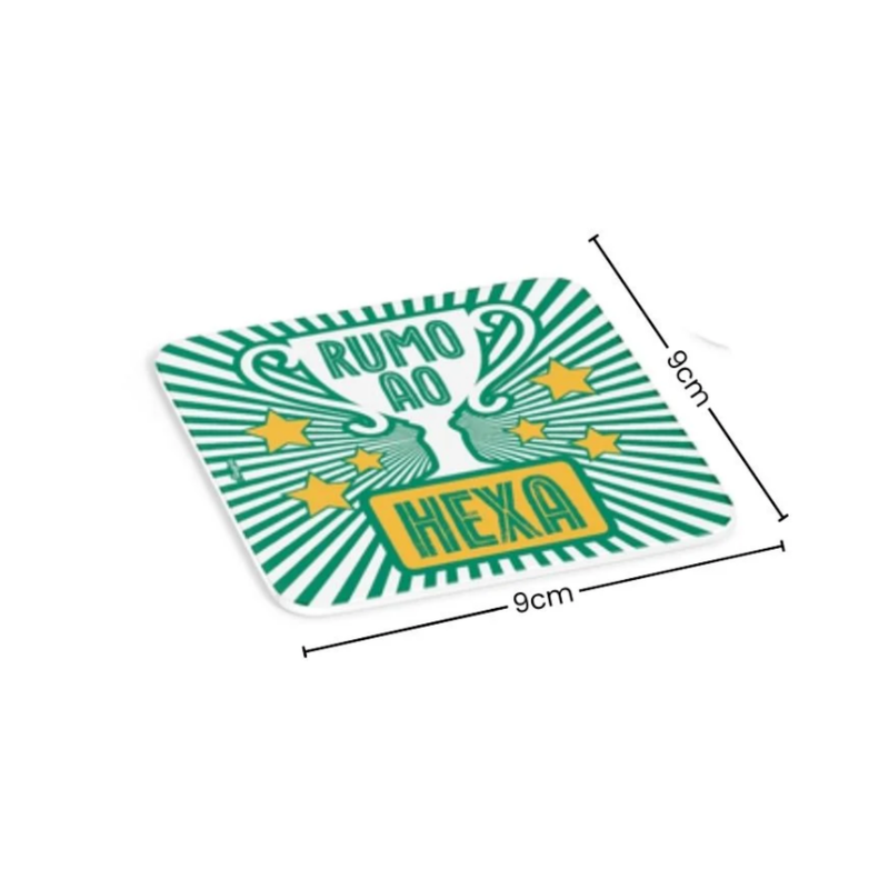 Brasil Porta Copos Copa 8un