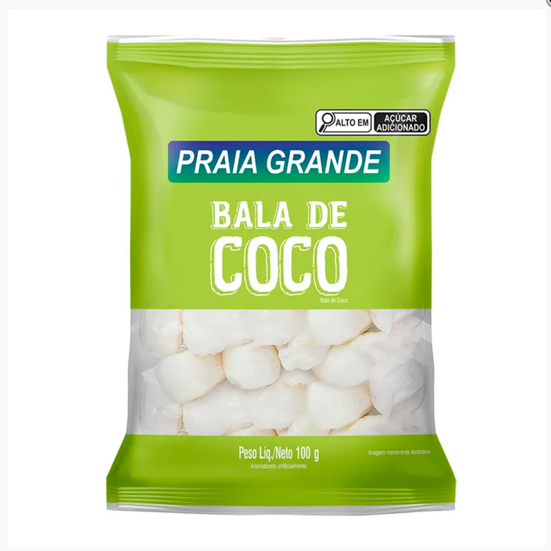 Praia Grande Coconut Candies 100g