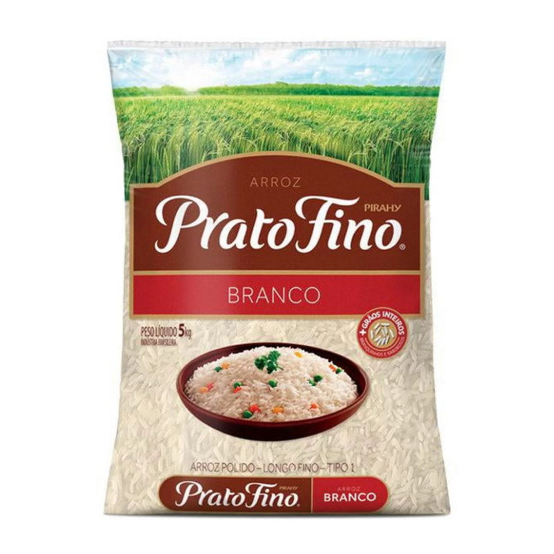 Prato Fino Arroz Branco 4.54Kg