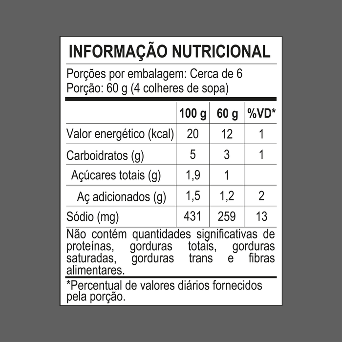 Predilecta Gourmet Molho Madeira  para carnes 340g