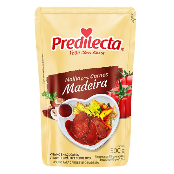 Predilecta Molho Madeira para Carnes 300g SACHE