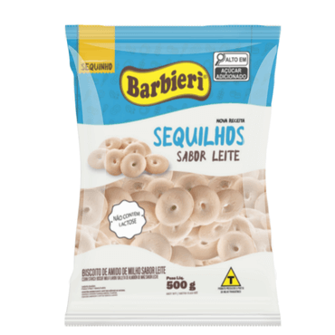 Barbieri Sequilhos Sabor Leite 350g