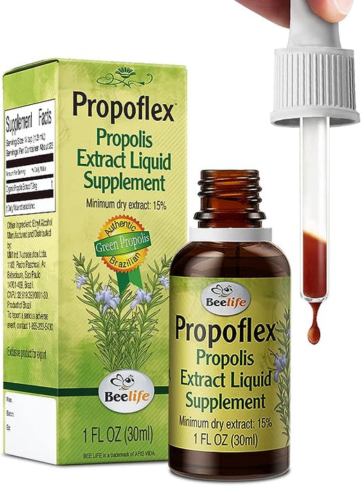 BeeLife Propoflex Extrato de Propolis Verde 15% 30ml - Green Propolis Extracx