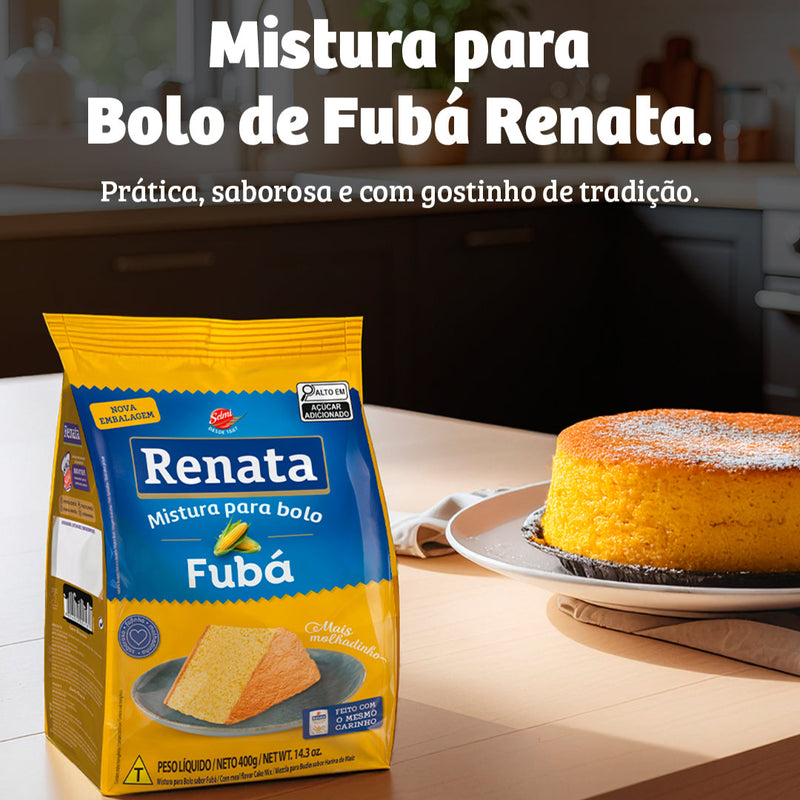 Renata Mistura para Bolo de Fuba 400g