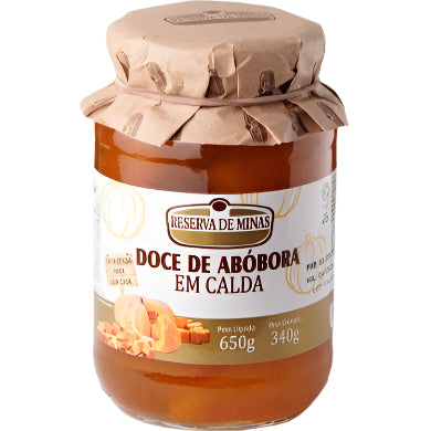 Reserva de Minas Pumpkin in Syrup 650g