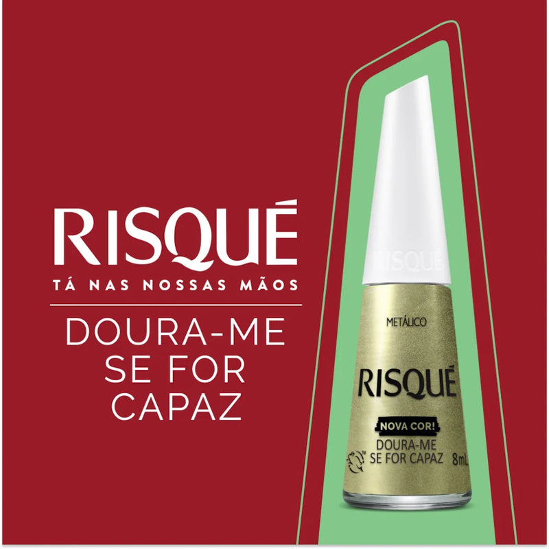 Risque Doura Me If You Can Metallic Nail Polish 8ml