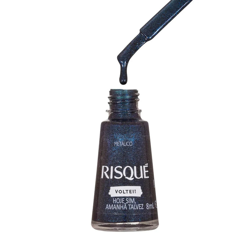 Risque Hoje Sim, Amanha Talvez Esmalte Metalico 8ml