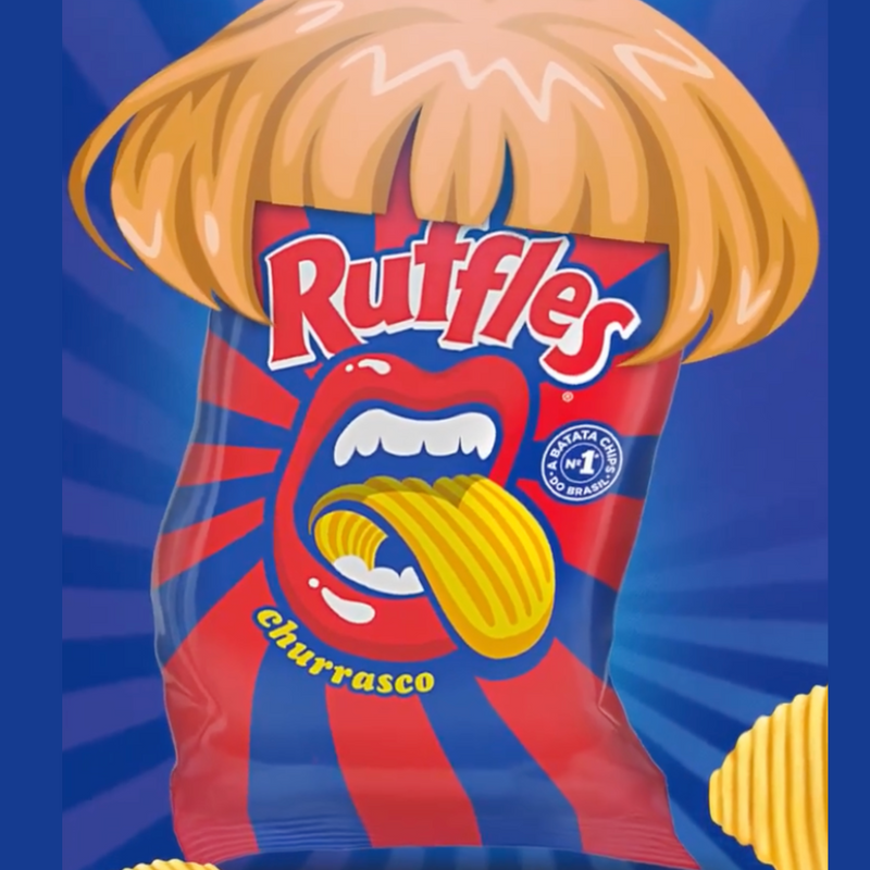 Elma Chips Ruffles Barbecue 68g - Expiration Date: October 20, 2025