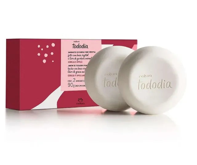 Natura Tododia Kit 3 produtos Cereja e Avela