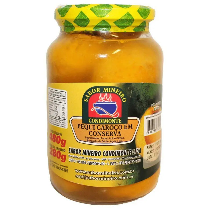 Sabor Mineiro Pequi com Caroco em Conserva 480g - Hi Brazil Market