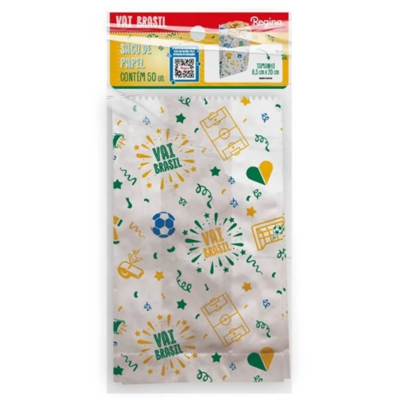Brasil Saco de Papel 50un