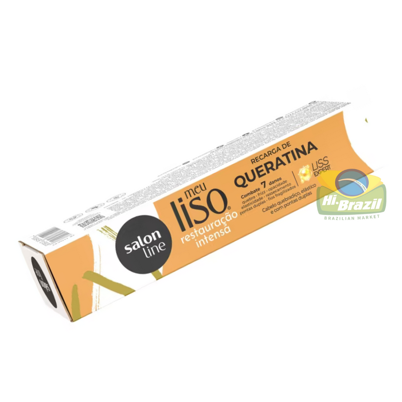 Salon Line Recarga de Queratina Meu Liso Restauracao Intensa 80g