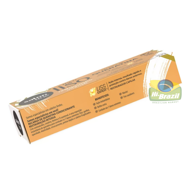 Salon Line Recarga de Queratina Meu Liso Restauracao Intensa 80g