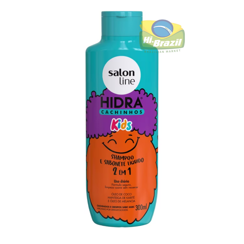 Salon Line Kit Hidra Kids Shampoo e Condicionador Cachinhos 300ml