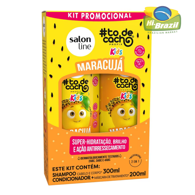 Salon Line Kit Kids Shampoo e Condicionador Maracuja