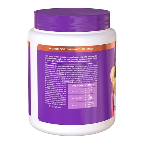 Salon Line Ativador de Cachos Super Oleos Nutritivo S.O.S Cachos Potao 1kg