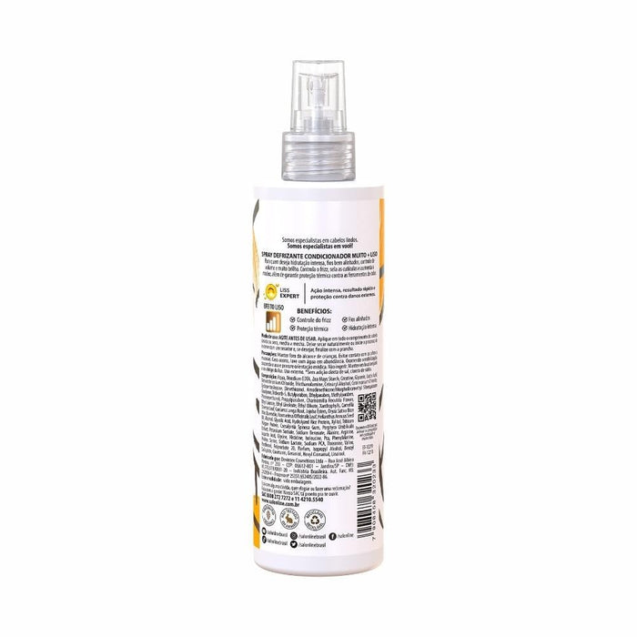 Salon Line Meu Liso Muito + Liso Spray Defrizante Protetor Termico 240ml