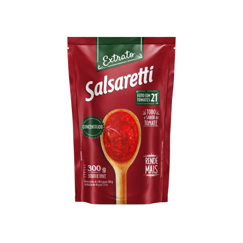 Salsaretti Extrato de Tomate 300g