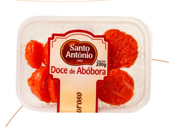 Santo Antonio doce de Abobora 200g - Pumpkin sweet