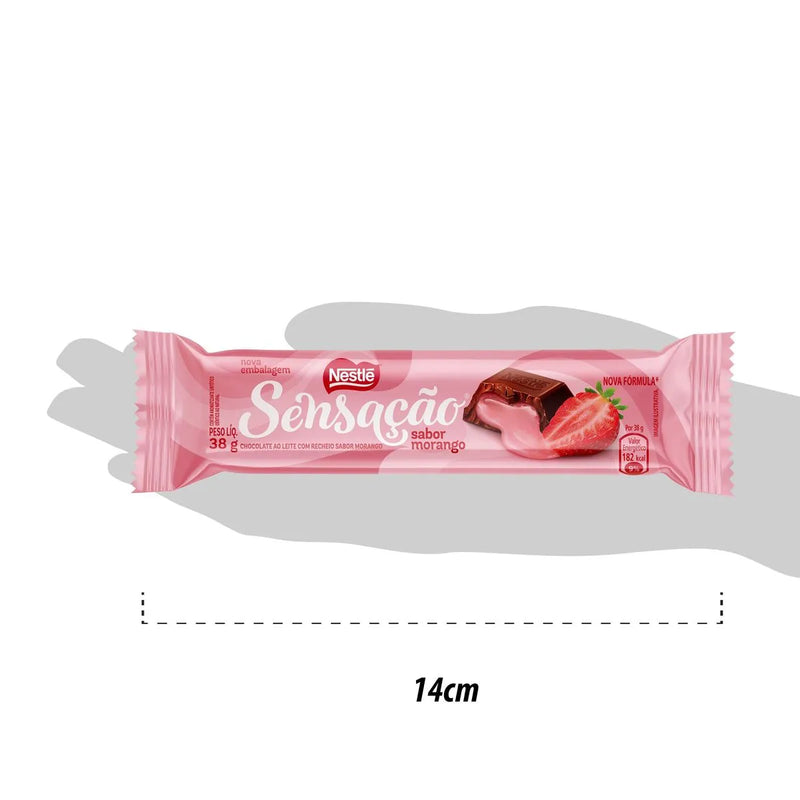 Nestle Sensacao Morango - Unidade 38g