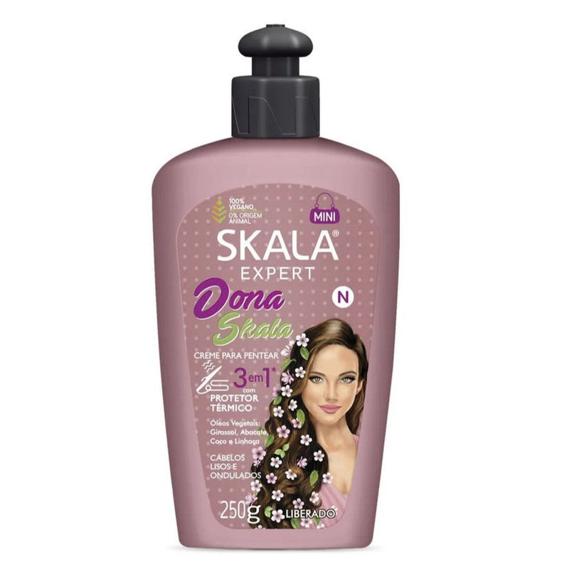 Skala Dona Skala Creme Pentear 3 em 1 - 250g