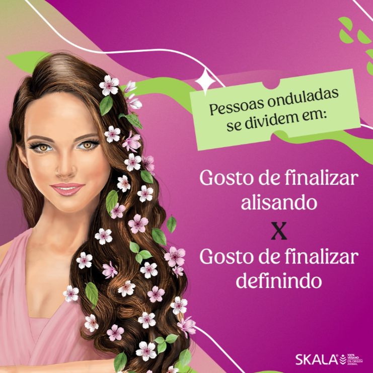 Skala Dona Skala Creme Pentear 3 em 1 - 250g