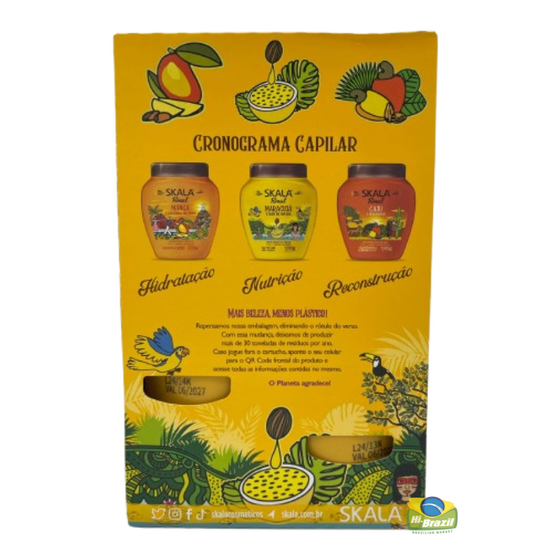 Skala Kit Maracuja e Oleo de Pataua Shampoo e Condicionador 325ml