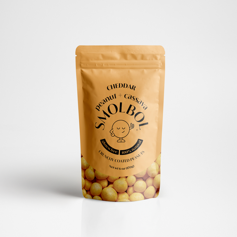 Smolbol Ovinhos de Amendoim Sabor Cheddar