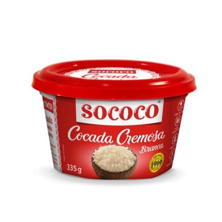 Sococo Cocada Cremosa Branca 335g