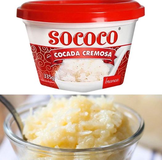 Sococo Cocada Cremosa Branca 335g