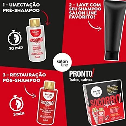 Salon Line Socorro Capilar - 1 und
