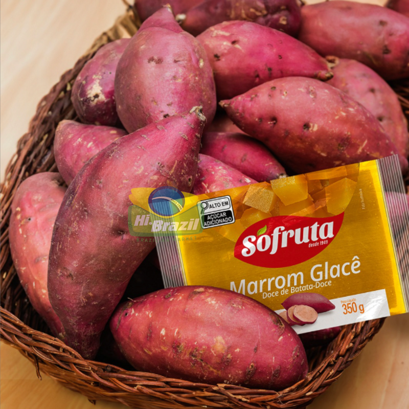 Sofruta Doce de Batata Doce Marrom GlacÃª 350g